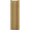 Ekena Millwork 8-in W x 30-in D x 36-in H Olympic Block Rough Cedar Woodgrain TimberThane Outlooker, Primed Tan OUTUR080X30X36OLY44RCPR - alternate 4